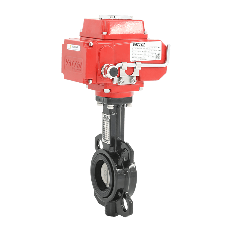 Электрический вафельный клапан-бабочка