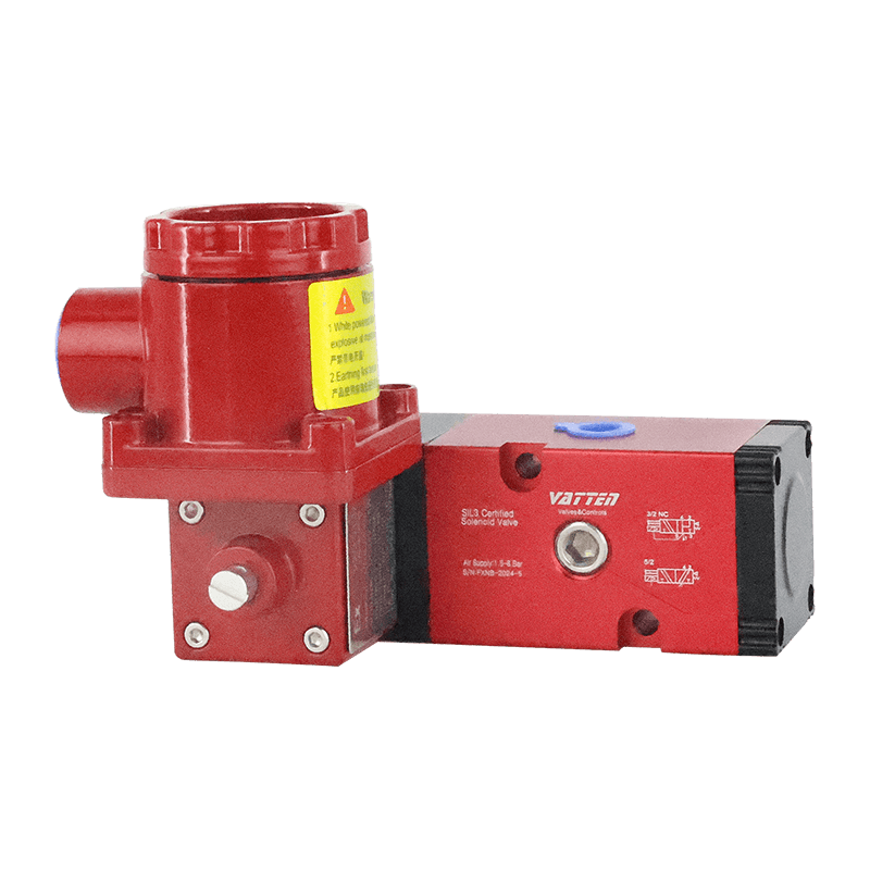 Взрывозащищенный электромагнитный клапан