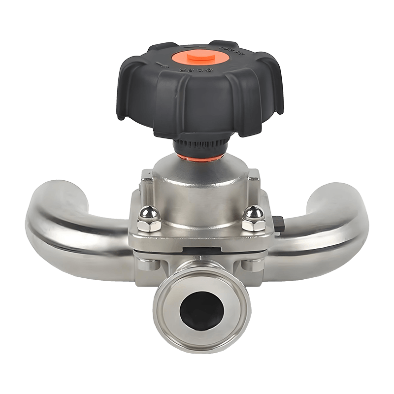 Ручной санитарный мембранный клапан