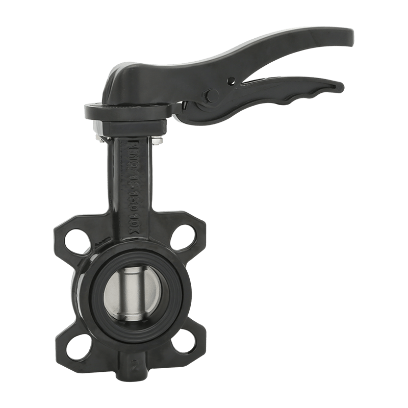 Ручной вафельный дроссельный клапан