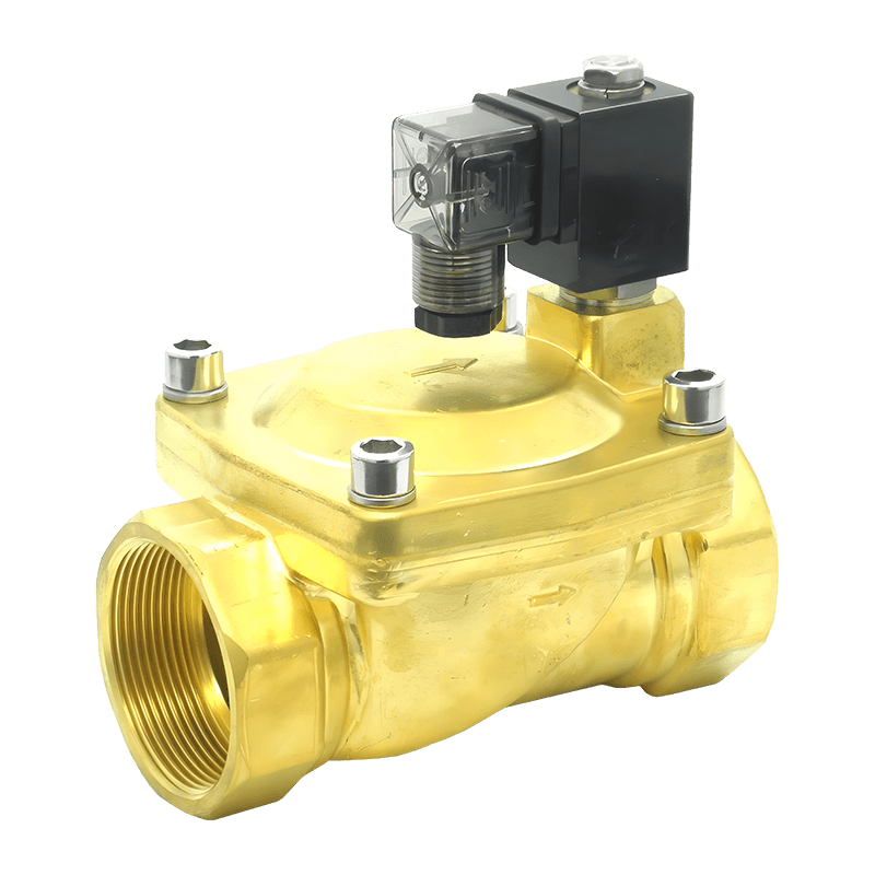 Электромагнитный клапан с трубным соединением