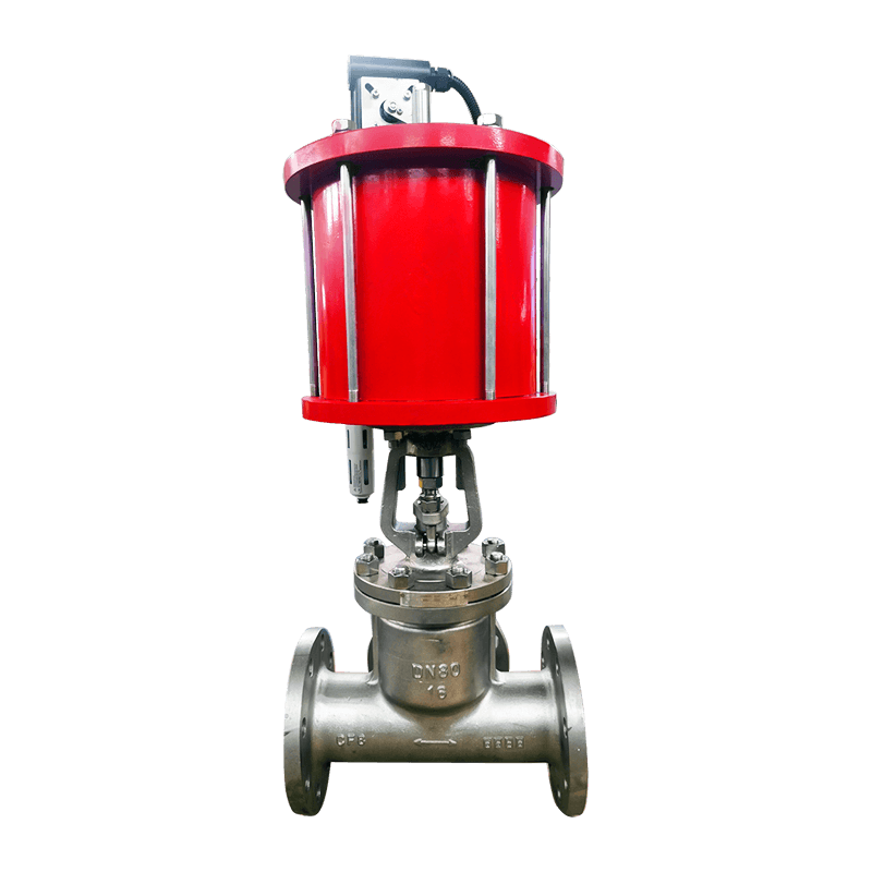 Пневматический запорный клапан из углеродистой стали