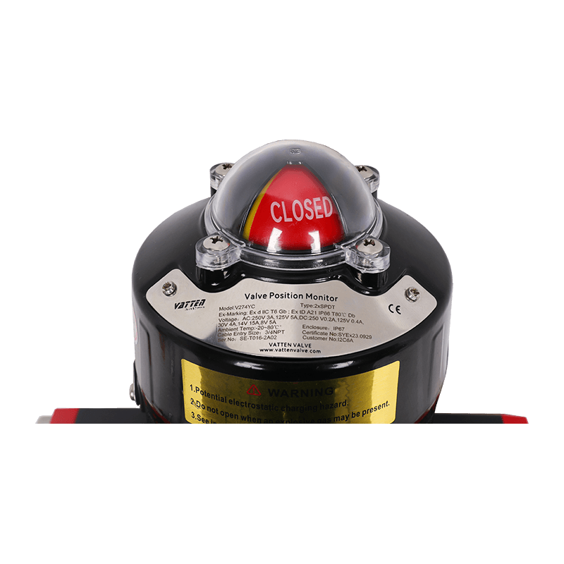 Пневматический взрывозащищенный фланцевый шаровой кран