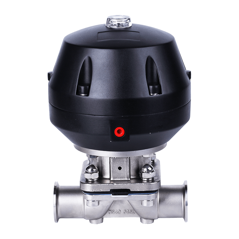 Пневматический санитарный мембранный клапан